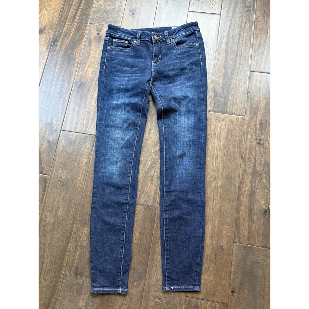 Two by Vince Camuto Skinny Jeans Women Size 25/0 Dark Wash EUC Stretch Denim